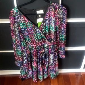 Debuted Kate Spade Multi color Mini dress